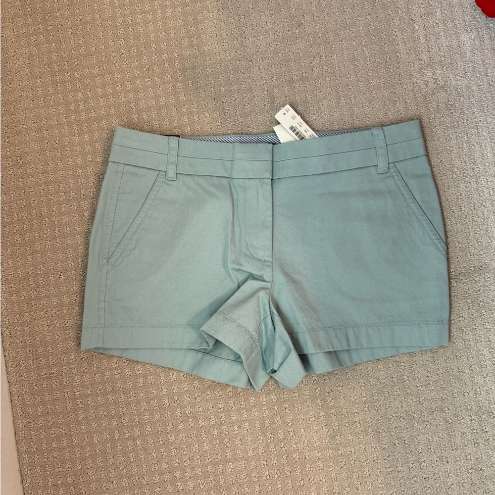 Jcrew Chino Short 3” light blue size 4